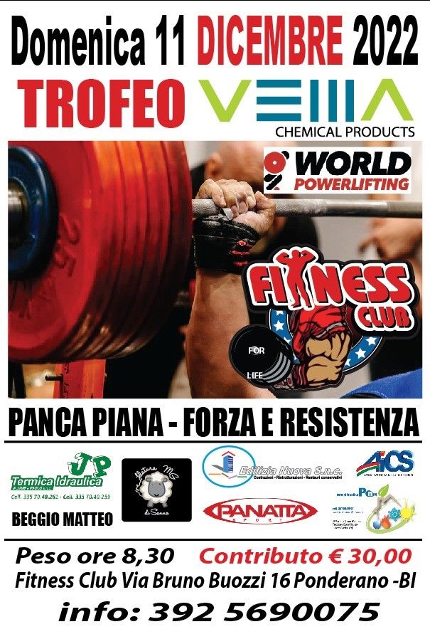 panca trofeo
