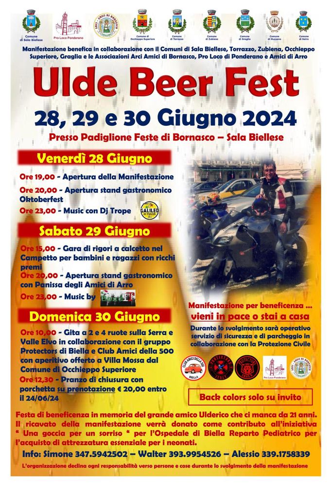 A Bornasco fine settimana all'insegna dell'Ulde Beer Fest