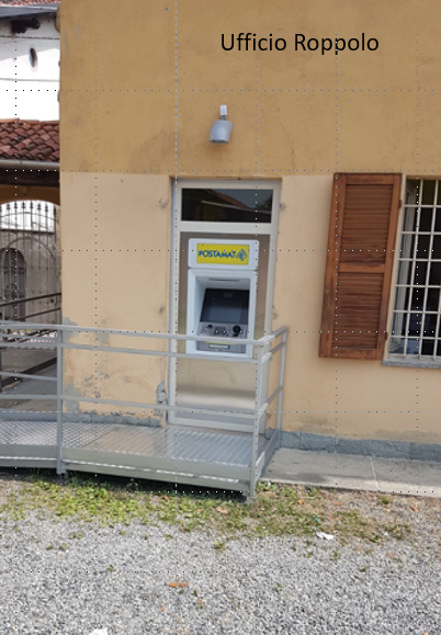 Poste Italiane, installato a Roppolo il nuovo ATM