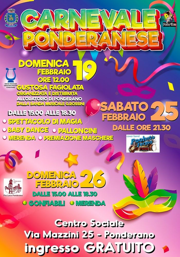 ponderano carnevale