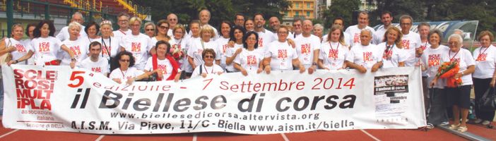 Podismo benefico - L'Aism di Biella ringrazia per "Il Biellese di Corsa"