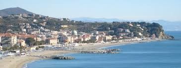 Una veduta di Albissola, meta finale della biciclettata organizzata da Maffeo Ciclismo