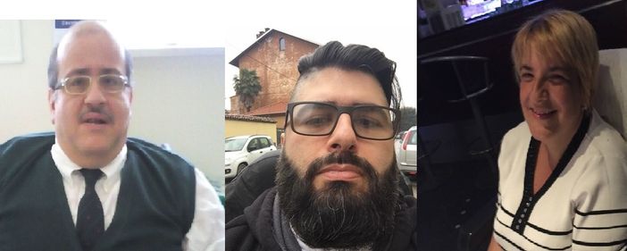 nella foto Mosè, Angelo e Sally