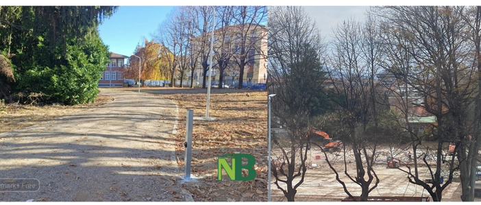 Biella, cantieri nelle scuole: lavori finiti alla Nino Costa, demolita la ex Cerruti foto Mattia Baù per newsbiella.it