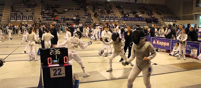 Selezioni regionali di scherma al palazzetto