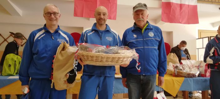 Coltro Alessandro, Mello Grand Gian Luca, Mo Ezio primi tre classificati categoria unica