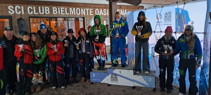 Bielmonte, Trofeo Lauretana Under 16: sul gradino più alto del podio Ranieri e Badaracco