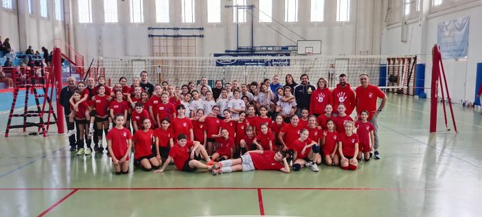 Festa del Volley a Occhieppo Inferiore: Grande Successo per l'Allenamento Congiunto Under 12