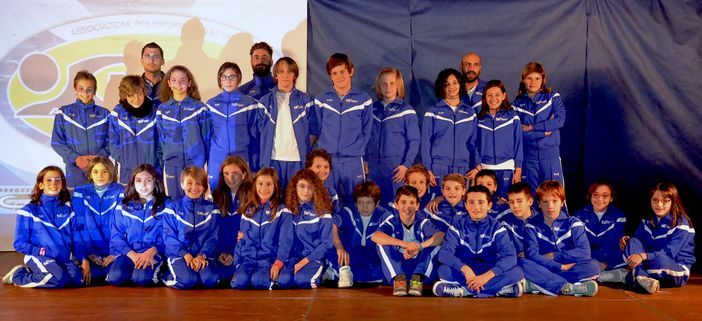 i gruppi esordienti A della Dynamic sport di Biella, Crescentino e Rivarolo