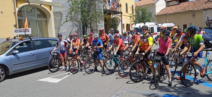 Foto di una precedente gara organizzata da Pedale Cossatese