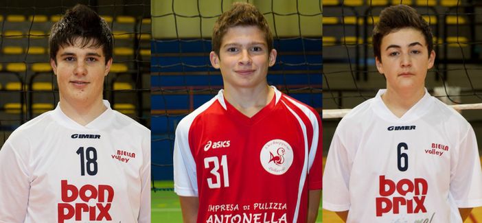 Lorenzo Silvestrini, Luca Sartini e Matteo Manti