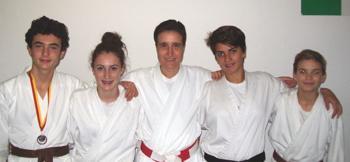 Andrea Berteletti, Alessia Berteletti, il Maestro Palma Arpone, Alice Grosso, Nicola Bellan.