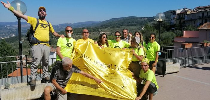Il Cammino di Oropa si tinge di giallo Il Cammino di Oropa si tinge di giallo