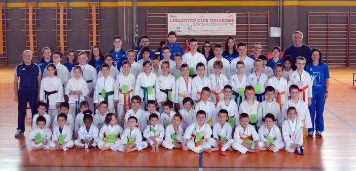 Arti marziali - Spettacolo a Candelo per il "Funakoshi's Trophy"