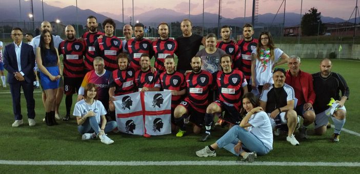 Su Nuraghe Calcio Biella in campo questa sera a Gaglianico