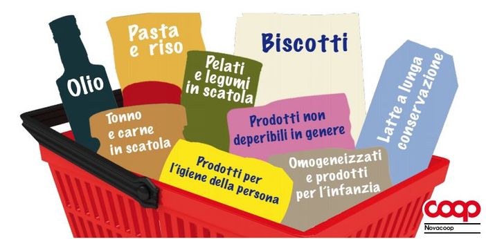 40mila prodotti donati alle persone in difficoltà, nella giornata di raccolta alimentare alla Coop