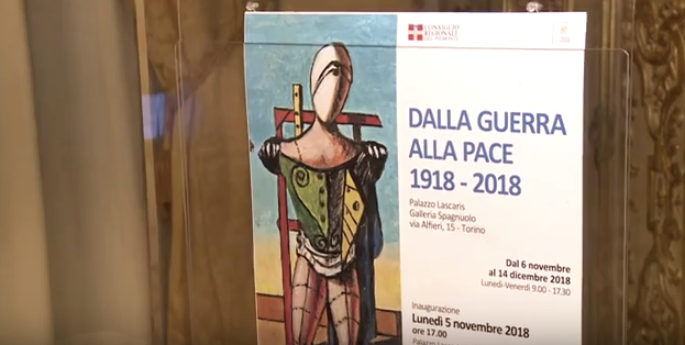 “Dalla Guerra alla Pace 1918 – 2018” per celebrare i 100 anni dalla fine della prima guerra mondiale, presso la sede Consiglio Regionale Piemonte “Dalla Guerra alla Pace 1918 – 2018” per celebrare i 100 anni dalla fine della prima guerra mondiale, presso la sede Consiglio Regionale Piemonte