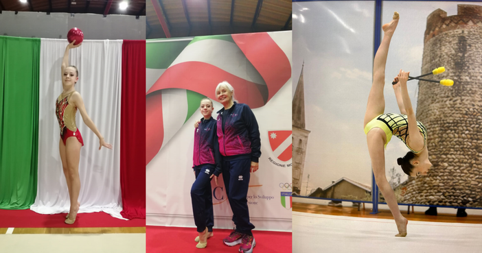 Rhytmic School annuncia la vicecampionessa italiana: Elena Pavanetto, Gold di specialità. Rhytmic School annuncia la vicecampionessa italiana: Elena Pavanetto, Gold di specialità.