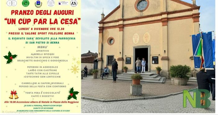 Benna si mobilita per il tetto della chiesa, l'appello di Don Paolo
