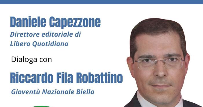Daniele Capezzone a Biella Daniele Capezzone a Biella