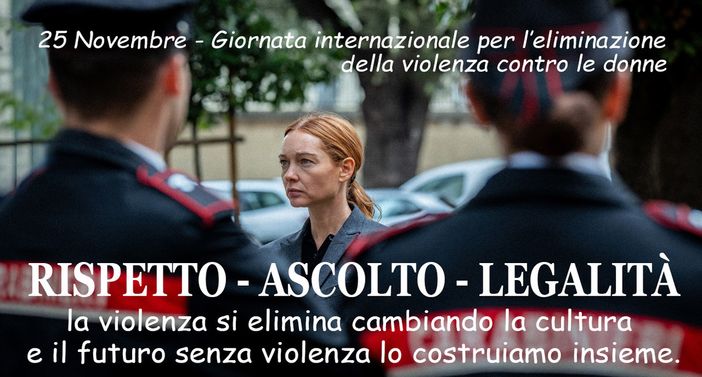25 Novembre, l’Arma dei Carabinieri contro la violenza sulle donne 25 Novembre, l’Arma dei Carabinieri contro la violenza sulle donne