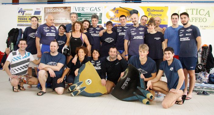 Nuoto Pinnato - Biella sfiora il podio agli Italiani Master
