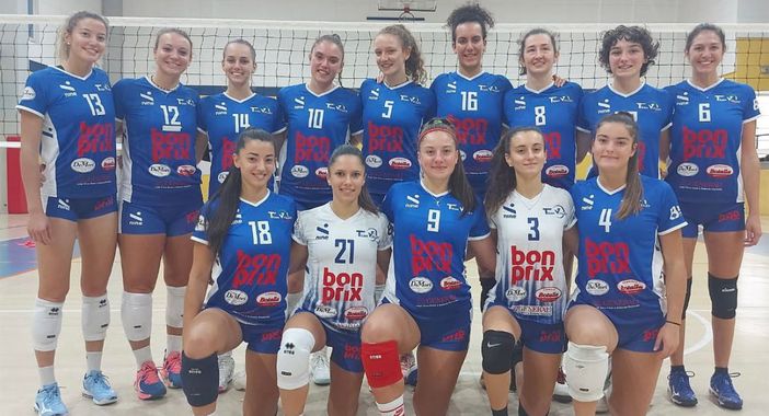 Volley, finisce 3 - 1 Uiv Pavia Bonprix TeamVolley a Lessona