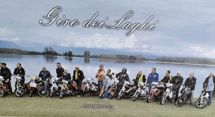 In sella ai Ciao per solidarietà, da Gaglianico oltre 20 amici pronti a percorrere 180 km tra la Valsesia e il Lago d'Orta