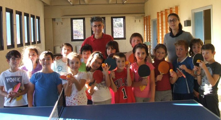 Il progetto Scuola-Gioco-Sport del TtBiella alla scuola elementare di Tollegno