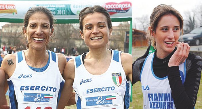 Nadia Ejjafini, Elena Romagnolo e Valeria Roffino