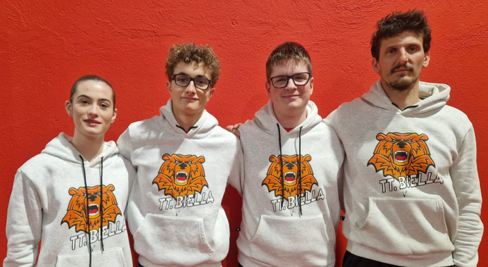 Federica Prola, Giacomo Cenedese, Stefano Torrero e Stefano Erba Federica Prola, Giacomo Cenedese, Stefano Torrero e Stefano Erba