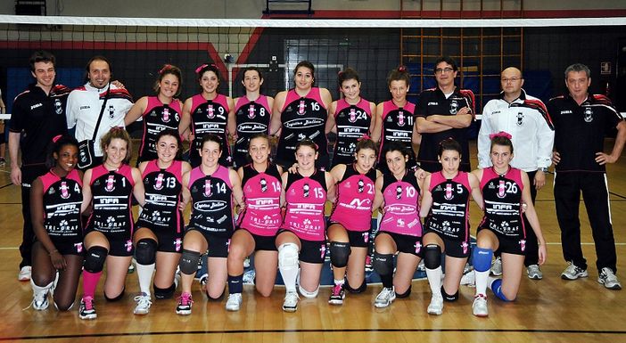 La squadra U19 che ha preso parte al Bear Wool Volley lo