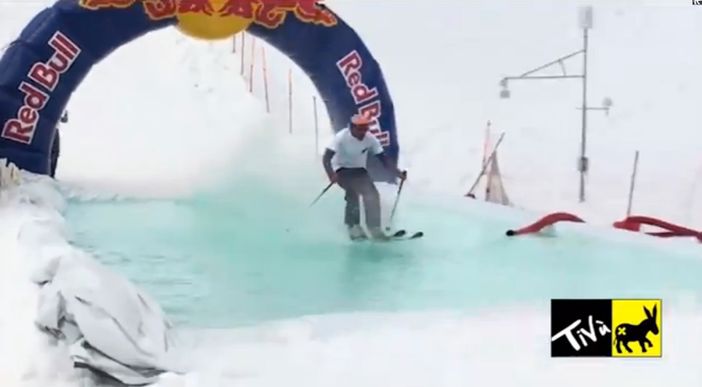 Mucrone Water Slide - A Oropa sabato un evento spettacolare