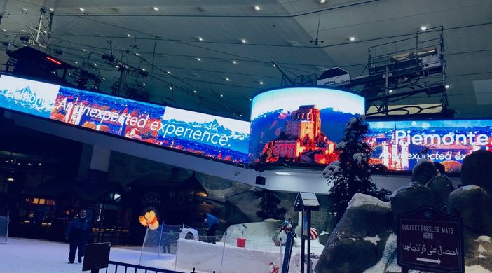 Lo "SkiDome" di Dubai sarà vestito di Piemonte