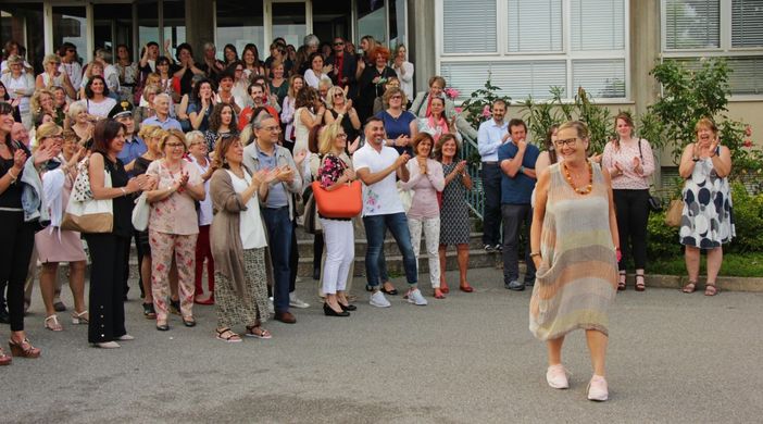 Valle Cervo saluta la sua dirigente scolastica. Maria Tozzi va in pensione