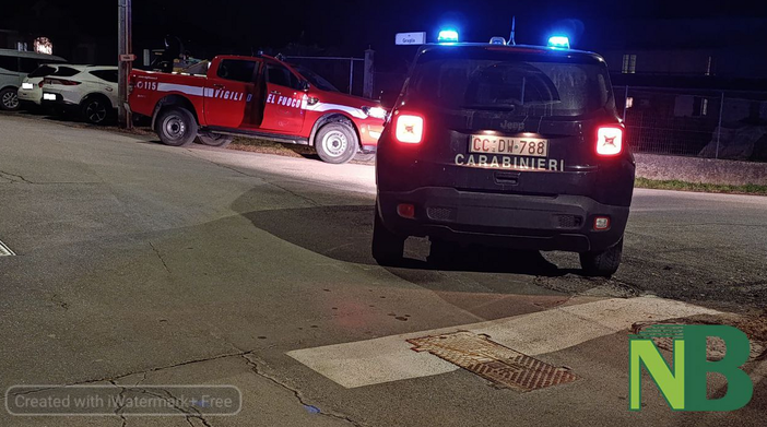 Incidente a Pettinengo, auto urta un muretto (foto di repertorio)