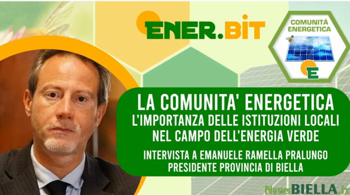 Sostenibilità, Emanuele Ramella Pralungo: "L'istituzione locale è il rapporto diretto con la cittadinanza"