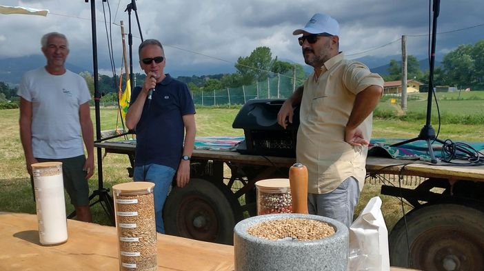 Maurizio Rivolta, vicepresidente FAI alla terza Festa dell'Abbondanza Maurizio Rivolta, vicepresidente FAI alla terza Festa dell'Abbondanza