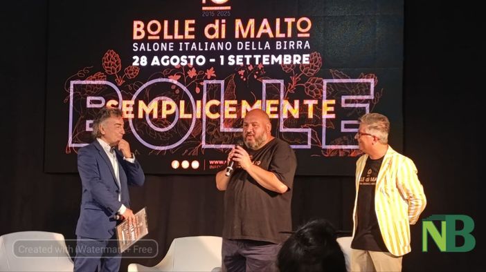 Bolle di Malto inaugura il 1° Salone Italiano della Birra - Servizio di Mattia Baù per newsbiella.it Bolle di Malto inaugura il 1° Salone Italiano della Birra - Servizio di Mattia Baù per newsbiella.it