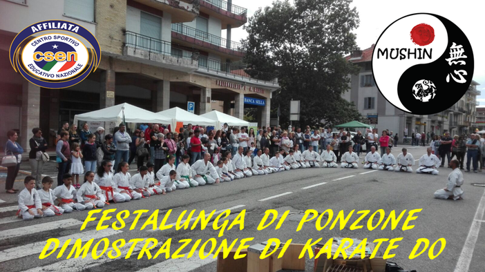 Karate Do: Dimostrazione di Mushin durante la Festalunga di Ponzone