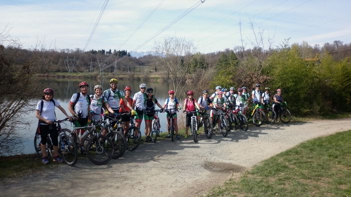 Gita al Lago di Bertignano per il Biella Mountain Bike Sport