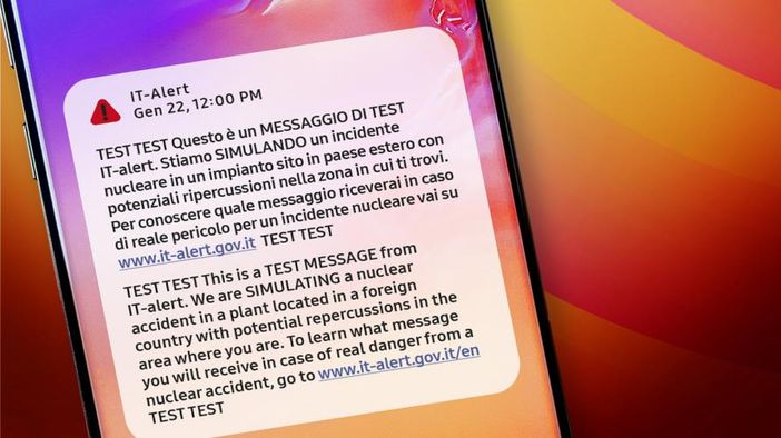 IT-Alert: domani secondo test a Torino e provincia