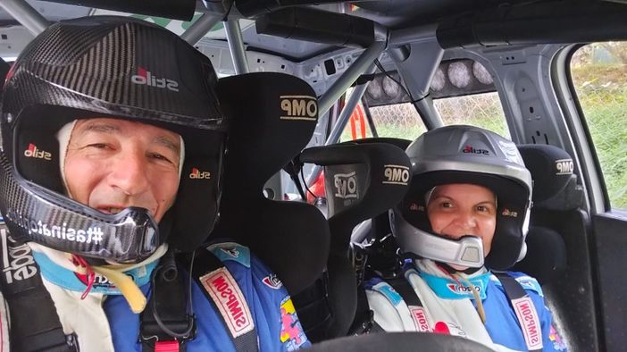 Tasinato costretto al ritiro al Rally della Lanterna FOTO