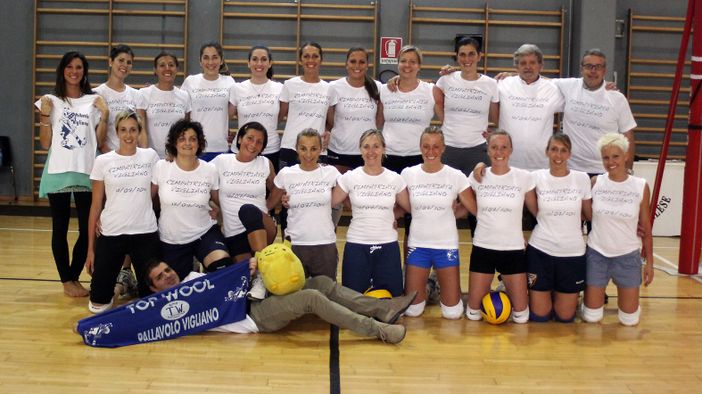 Volley - Amarcord ed emozioni nella "Rimpatriata" del Vigliano Volley