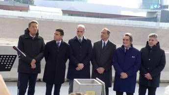 Milano, posata la prima pietra del nuovo centro di produzione Rai Milano, posata la prima pietra del nuovo centro di produzione Rai