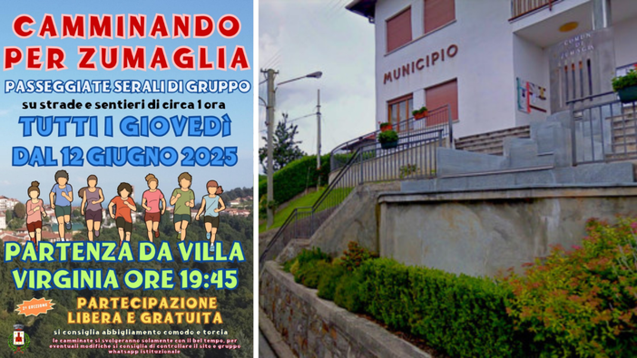 Camminando per Zumaglia: tutto pronto per la seconda edizione Camminando per Zumaglia: tutto pronto per la seconda edizione