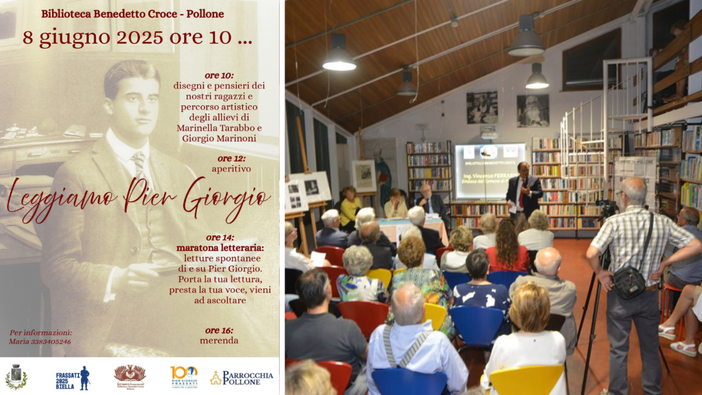 Pollone, "Leggiamo Pier Giorgio": una giornata fra letture e convivialità