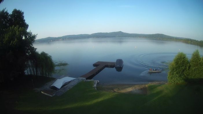 Viverone: effettuato il primo trattamento antizanzare del 2025 - Foto webcam di Corrado Clerico
