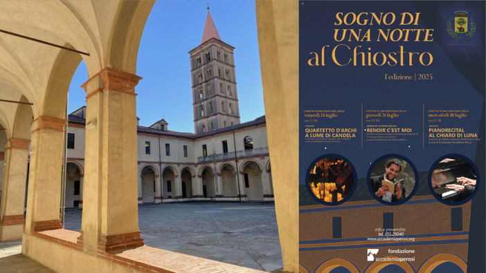 Accademia Perosi: Biella accende l’estate culturale e si trasforma in un palcoscenico sotto le stelle