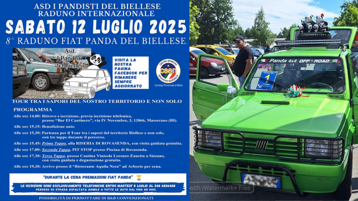 8° Raduno Internazionale Fiat Panda del Biellese: motori, tradizione e territorio - Foto di repertorio.